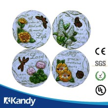 Over 10 years experience New fashion flower resin paving stones