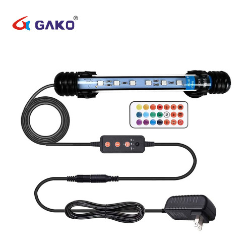 13-Preset Color Submersible LED Aquarium Lights with Timer