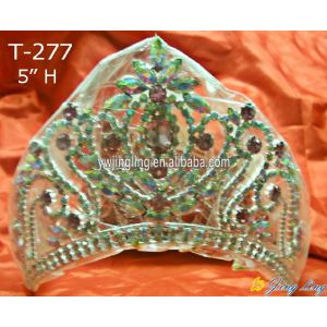 Fashion pageant Crown AB Crystal Crown