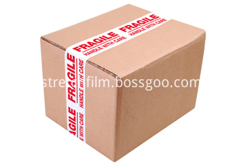 Custom printed carton tape