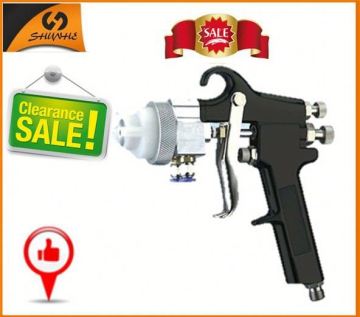 95 Easy to operate single head double nozzle spraygun