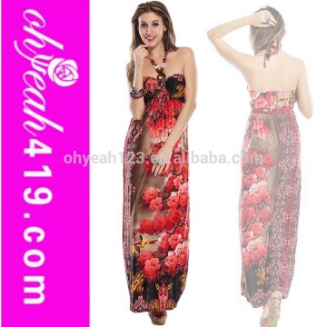 2015 Hot sale wholesale women sexy maxi dress