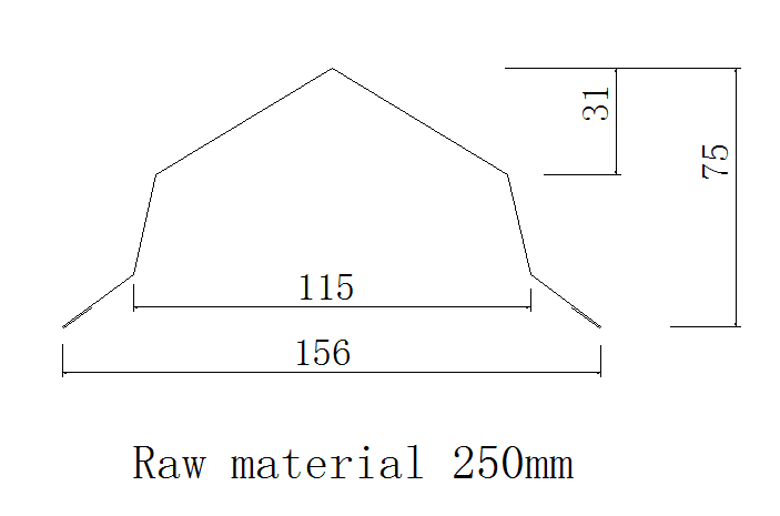 Color Steel Roof Machine Ridge Making Machine