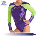 Hot Sale Dance Wear collant de ginástica rítmica para meninas