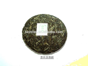 puerh broken tea cake from puerh tea leaf