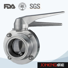 Stainless Steel Handle Sanitary Clamped Butterfly Valve (JN-BV1015)