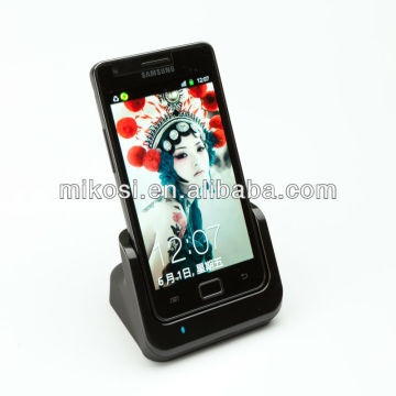 USB Dock Charger for Galaxy S2 usb cradle for i9100