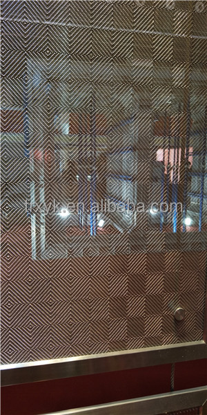 copper metal  interior screen mesh for indoor decoration