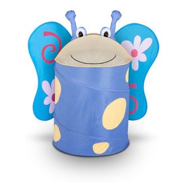 Colorful Butterfly Folding Pop Up Hamper&Storage Bin