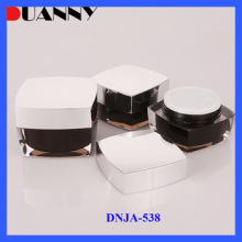 HOT SALE CHEAP SQUARE COSMETIC ACRYLIC CREAM JAR 15gr,ACRYLIC SQUARE JAR 3ML