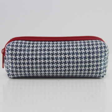 Hot Sale Gingham Stationery School Neoprene Pencil Bags