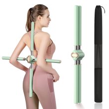 Retractable Back Brace: Women's Posture Corrector Stick for Yoga and Stretching