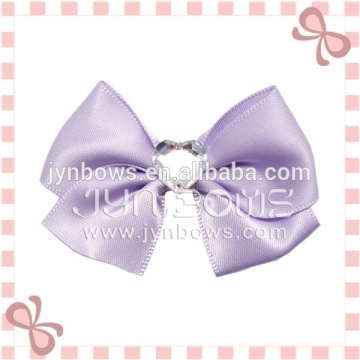 lingerie bow,mini satin bow for bra, purple Bow Ribbon Baby hairbow