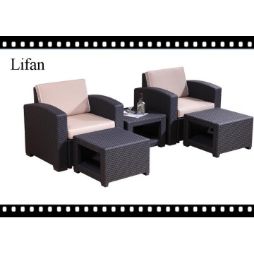 HOTEL ROYAL Outdoor Rattan Korbsofa-Set