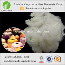 white 1.5D dope dyed polyester staple fiber