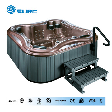 Sunrans manufacturer led hot tub underwater build hot tub skirt hot tub bubble system