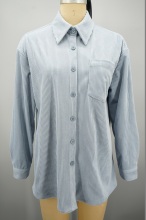 Classic color series corduroy single-breasted shirt
