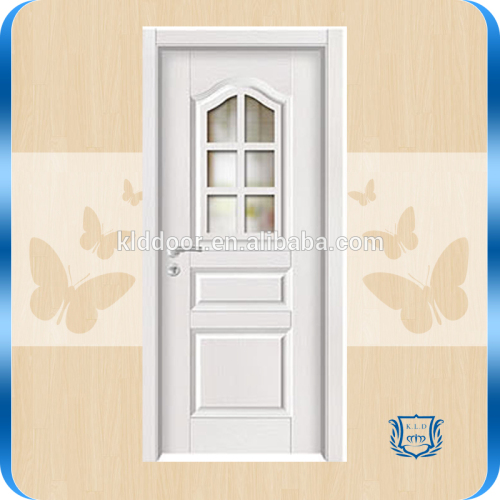 B-8026 Composite MDF Melamine Wooden Interior Doors wood folding doors interior