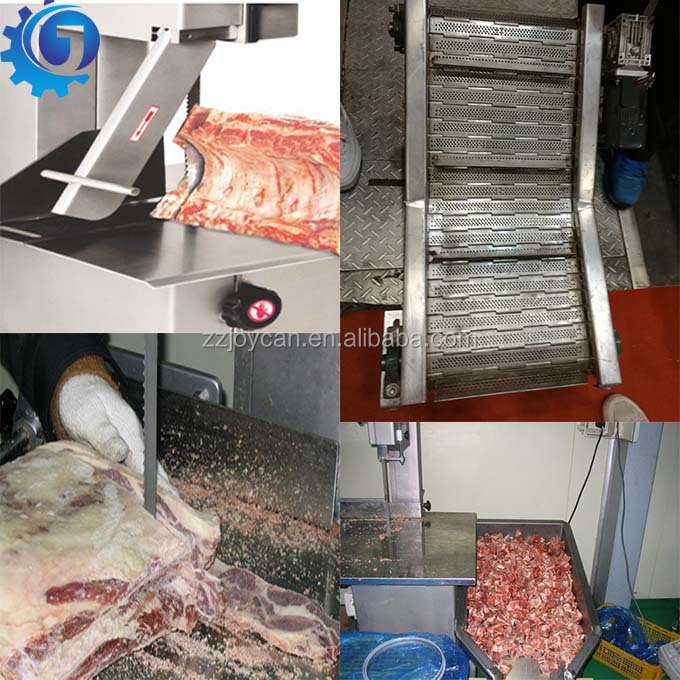Automatic Bone Cutting Machine Bend Saw Frozen Meat Cutter
