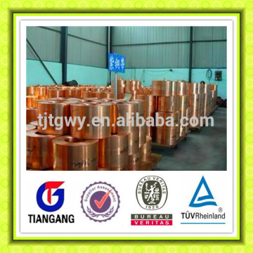 thin copper strip