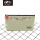 Flower embroidery style canvas cosmetic bag