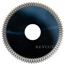Delta key cutter wheel
