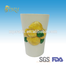 Decorative handmade italian terracotta pots