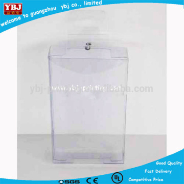 High quality pvc package box/custom pet pvc box plastic packing/pvc clear box