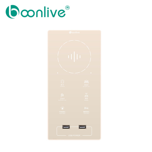 Hệ thống điều khiển ánh sáng khách sạn Điều khiển giọng nói Smart Switch