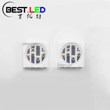 5050 SMD LED 6-chip Multi Wavelength LED PLCC-8