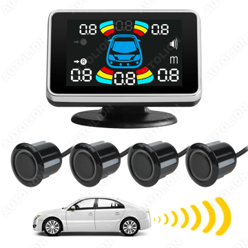 Visible Parking Aid System with LCD Display, Reversing Radar and 4 Sensors