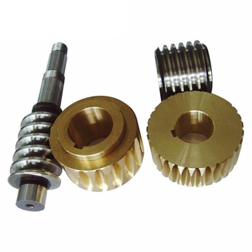 OEM High Torque Motor Shaft and Worm Gear Pair M4