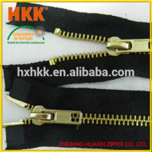 Two way Open end 5# Nomex Brass Zipper