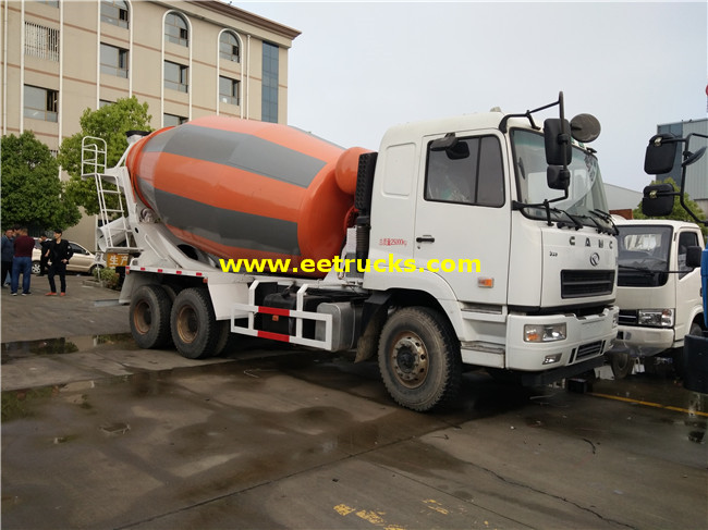 180hp 6 CBM Concrete Mixer Trucks