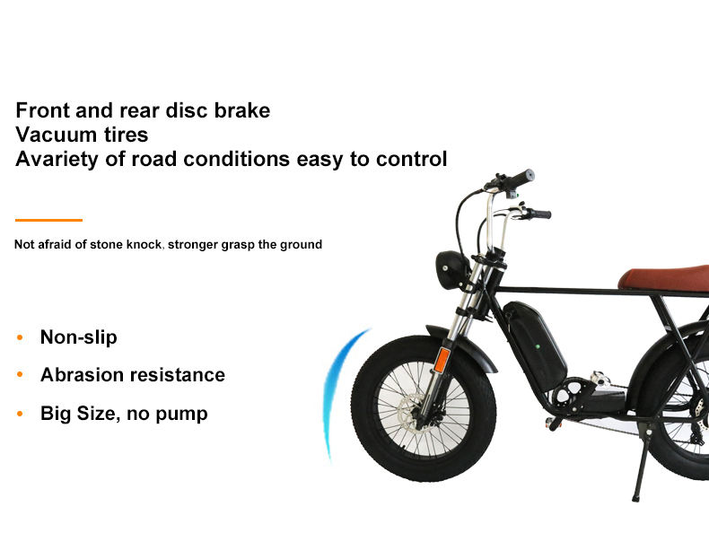 tubeless tire electric bicycle
