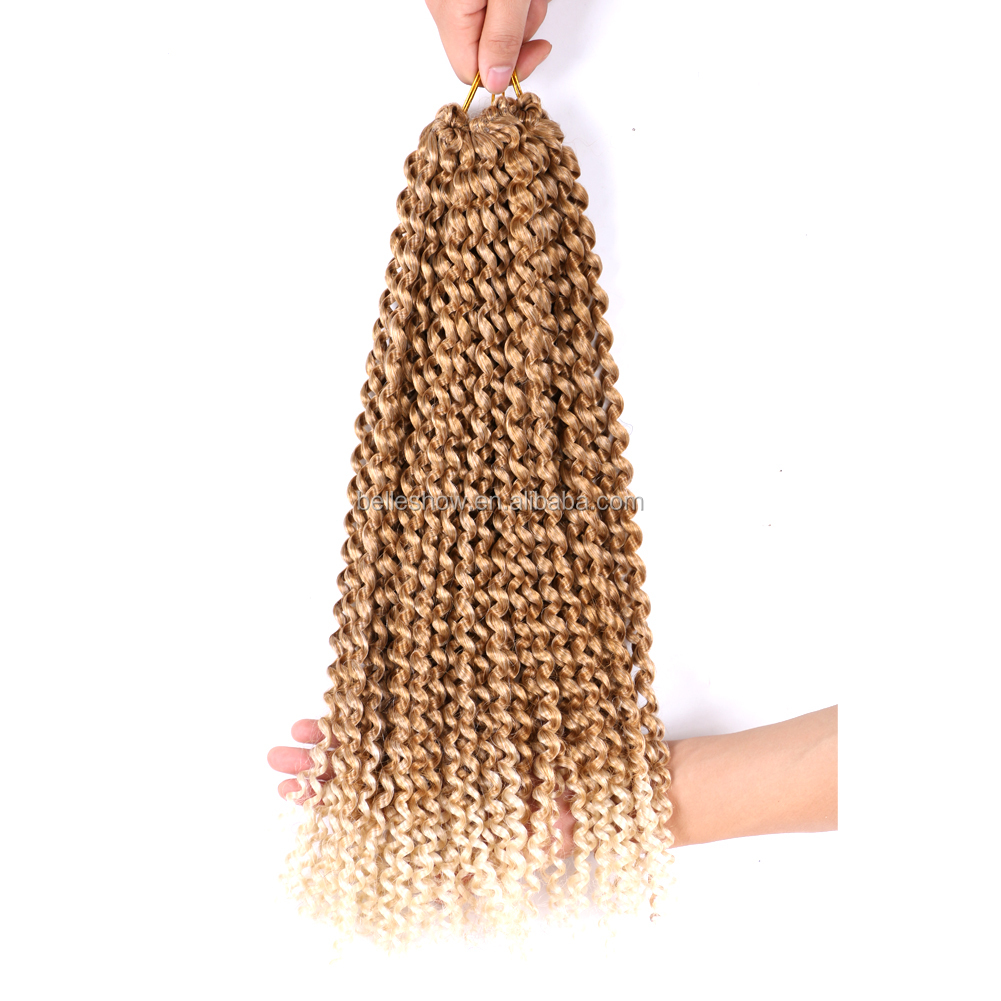 Hot sell Passion Twist Hair Water Wave Synthetic Braids For passion twist hair supplier