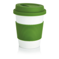 Compostable White PLA Coffee Cup