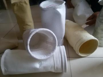 Non-woven fabric filter bag