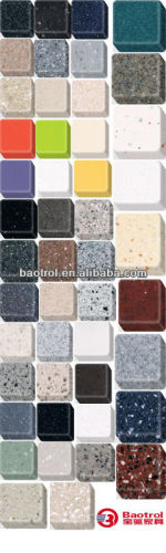 colorful clear acrylic solid surface slabs/acrylic solid surface slab china supply