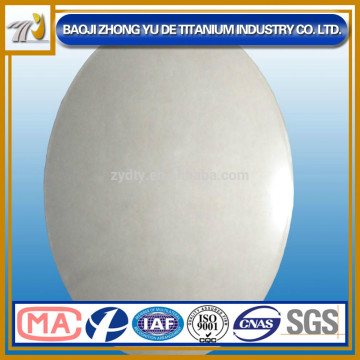 High quality round pure molybdenum plate