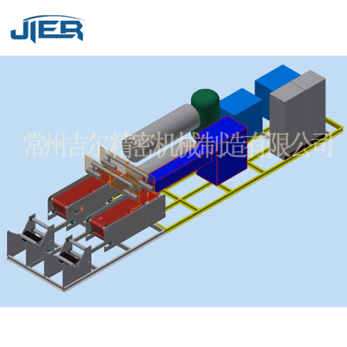 Machine for non-woven production line of respirator