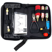 CO2 Cylinder Tubeless Tire Plug Kit for Motorcycle Repair