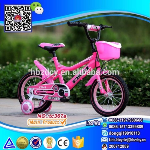 lovely baby girl bike 2015 fashion bicycle with colorful spokes child bicycle china