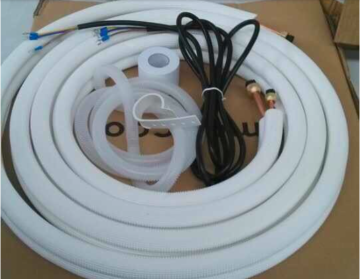 Double insulation copper tube without flare nuts