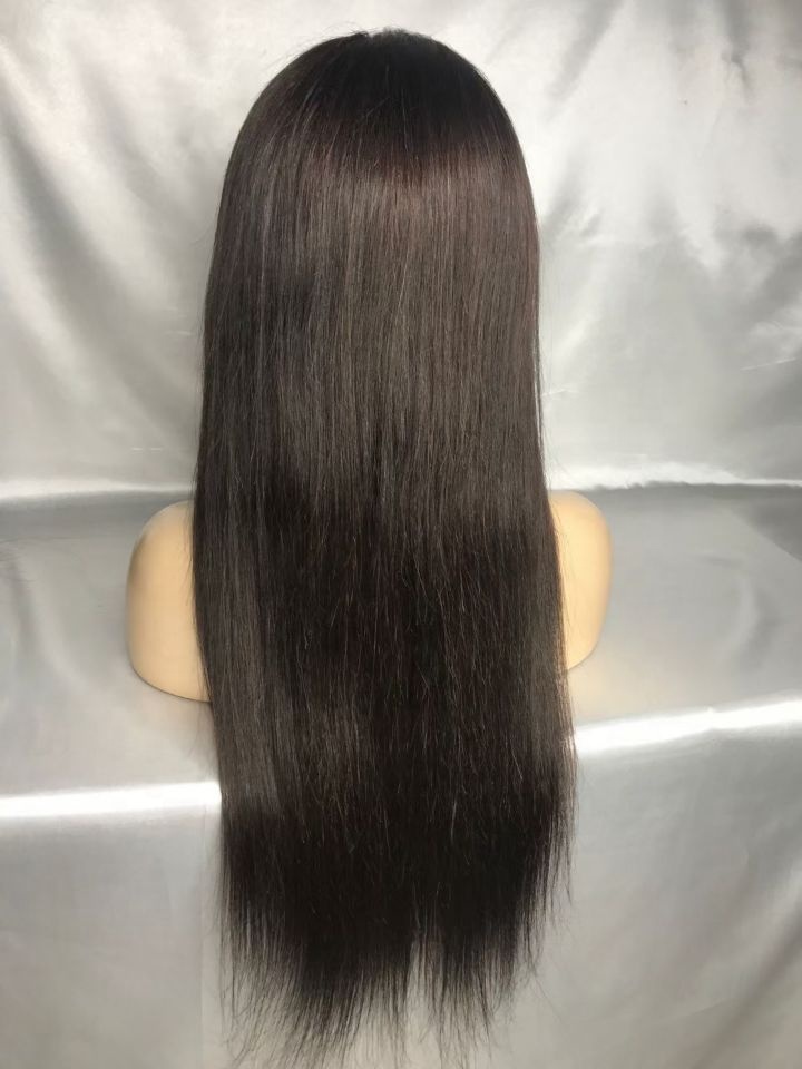 180% Density Straight Wave Transparent Lace Frontal Wig Virgin Brazilian Hair 13x4 Lace Front Wig Human Hair Wigs