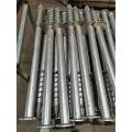 Galvanized Ground Screw Piles For Construction Foundation