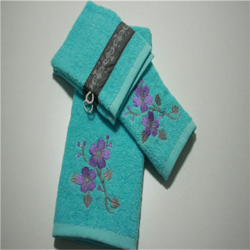 Alibaba wholesale 100% cotton embroideried terry bath towel