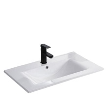 European Style Bathroom Ceramic Sink Cabinet with Fashionable Design and Quality Finish
