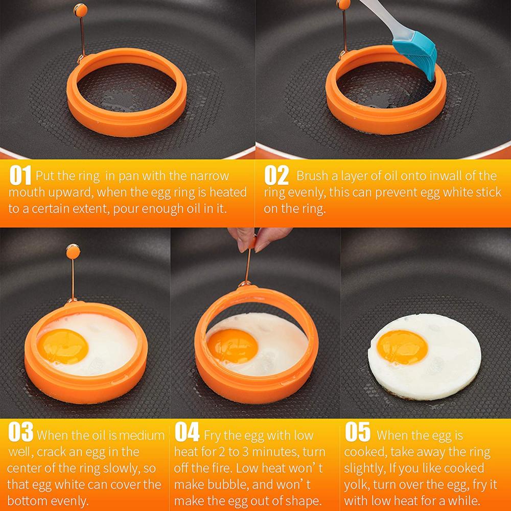 Silicone Fried Egg Mold