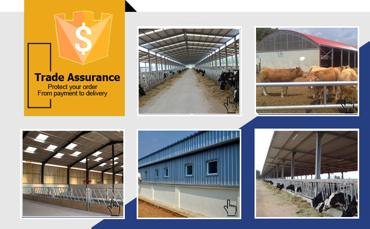 China Light Metal Industrial Sheds Made in Prefab Material and Steel